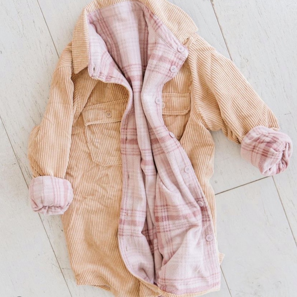 Flannel Reversible Corduroy Jacket